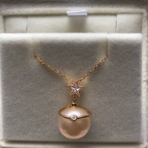 Custom Made 11.5mm Genuine Pearl Necklace